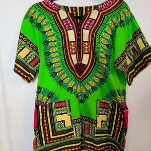 Dashiki Festival African Hippie Boho Comfy